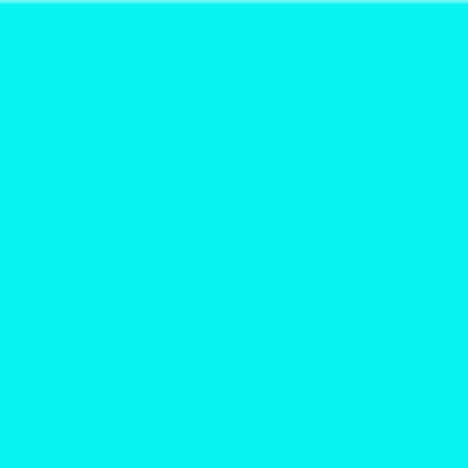 cyan color swatch